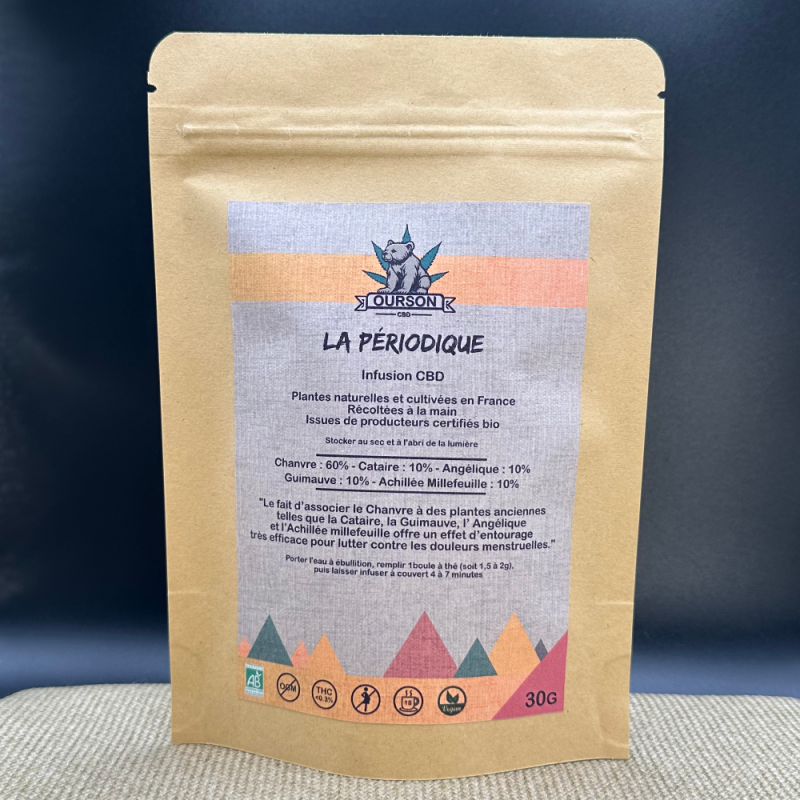 Infusion CBD BIO - La périodique  9.90€